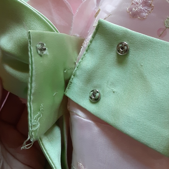 Bonnie Jean Floral Pink Dress Girls 8 - Picture 7 of 9